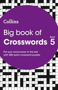 English book ! Big Book of Crosswords 5 : 300 Quick Crossword Puzzles (Collins Crosswords) -- Paperb