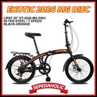 Sepeda Lipat 20 Inch EXOTIC 2026 MG