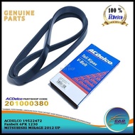 FANBELT V BELT FAN BELT 6PK 1230 MITSUBISHI MIRAGE 2012 UP AC DELCO