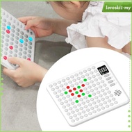 [LovoskibcMY] 9 in 1 Smart Board Game Strategy Board Game Electronic Board 4 in A Row Game for