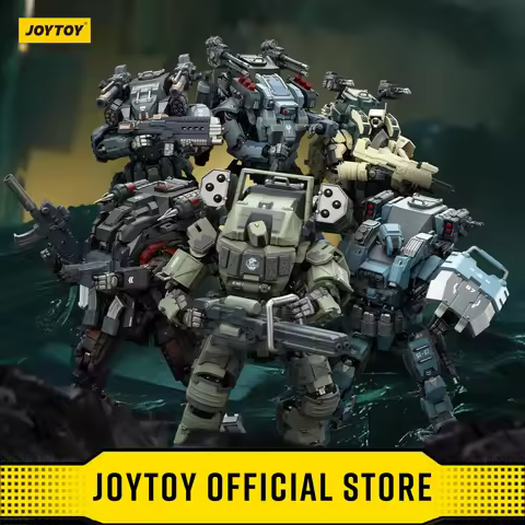 JOYTOY Dark Source 1/25 Action Figures APOC Series Annihilator Falcon Iron Assault Bedrock Sentence 