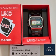 CASIO Vintage x UNO A168WEUC-1A/A168WEUC-1ADR/A168WEUC