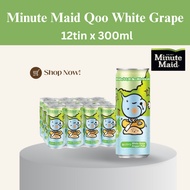 Minute Maid Qoo White Grape Juice 12cans x 300ml (Thick Bubble Wrap)