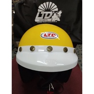 LTD MAG 2 TONE BLACK YELLOW 5 BUTTON CAP PUTIH 100% ORIGINAL SAIZ L (60)
