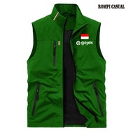 GOJEK Men's Vest, Premium Gojek Casual Vest, Gojek Vest Original