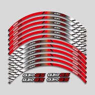 For BMW G310GS g310gs G310 GS G 310 GS Motorcycle Accessories Wheels Sticker Rim Tire Reflective Str