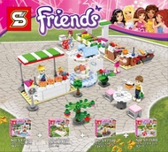 Lego Kw Friends 4 in 1 Mini Store SY 759