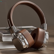 Blue-tooth Over Ear Headphones No Audio Delay American Style Retro Wireless Headphones for Travel Ho
