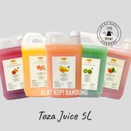 TOZA JUICE 5 LITER JUICE BUAH SIAP MINUM (VARIANT DI KETERANGAN)