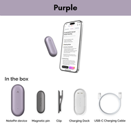 PLAUD NOTEPIN (Limited Edition) – เครื่องบันทึกเสียงอัจฉริยะ AI สำหรับการประชุม | รับประกันศูนย์ไทย 