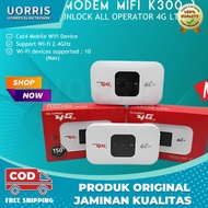 Modem Wifi 4G All Operator Sim Card Wifi Portable 4G All Operator 150Mbps Mobile Wifi Termasuk Bater