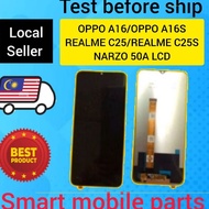 OPPO A16 A16S REALME C25 C25S NARZO 50A LCD