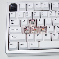 Bandai | Crayon Shinchan Transparent Keycap for Cross Stem Mechanical Keyboard Personalized Cartoon