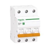 Schneider MCB 3 Phase 10A 16A/ 20A/ 25A/ 32A/ 40A/ 50A/ 63A MCB 3P Schneider