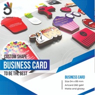 CUSTOM SHAPE NAME CARD PRINTING / NAME CARD / BUSINESS CARD / NAME CARD PRINTING / BUSINESS CARD PRI