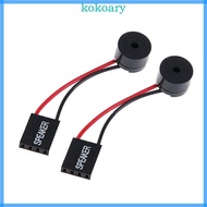 KOK Efficient Mini Plugs Buzzer Mainboard Buzzer for System Start Up Fault Alerts