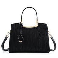 Gf Mother's Day High-End Commuter Ladies Bag 2025 New Simple Middle-Aged Mother Bag Handbag Birthday