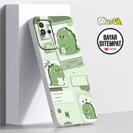Case Realme Narzo 50i - Casing Realme Narzo 50i - Eksotik - Silikon Dino Cute - Cassing Hp - Aksesor