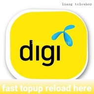 LIANG TELESHOP Digi 3 min fast topup reload Digi instant topup