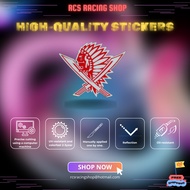 Pelekat Apachee dengan Salutan dan Pantulan Cahaya (Apachee Sticker with Coating and Light Reflectio