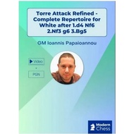 Video | Torre Attack Refined - Complete Repertoire for White after 1.d4 Nf6 2.Nf3 g6 3.Bg5 September