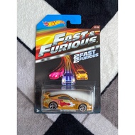 Hotwheels Toyota Supra Gold Slap Jack Fast & Furious FF