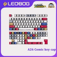 LEOBOG A26 comic key cap is adapted to the Hi8/Hi75/F75 keyboard kit thermal sublimation PBT origina