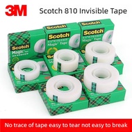 3M Scotch 810 Magic tape invisible tape Adhesive Tape Office Supplies 3M tape 3/4in 19mm*33m