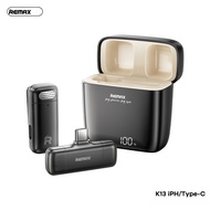 Micro Thu Âm Không Dây Live Stream 1in1 Remax K17 và Remax K13 (Type-c/ li-ght-ning). LMS