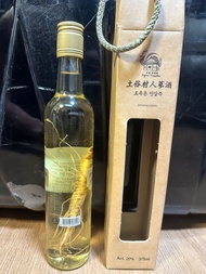 【首爾名店】韓國 土俗村人蔘酒 375ml (20度)｜連原裝盒 內含整支人蔘 補身/煲湯/伴手禮