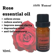 j.aroma น้ำมันหอมระเหยกุหลาบ สกัดจากธรรมชาติ 100% j.aroma rose essential oil 100% Natural