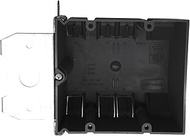 TOMSHIELE 2 Gang Outlet Box Adjustable, 34 Cubic Inch Plastic Outlet Box, New Work Electrical Boxes