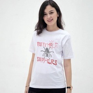 Casual Unisex Tshirt Butthole Surfers Rock Band Tshirt 100% Cotton White Material | Short Sleeves & 