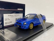 Hi Story 1:43 Subaru Impreza WRX STI 7代 模型車