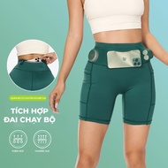 PACE RACING women's running tights reduce muscle vibration, women's sports leggings enhance movement