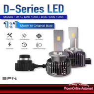 2PCS D-Series Car LED 1:1 Match Headlight Headlamp D1S D2S D3S D4S D5S D8S Super Bright Canbus LED P