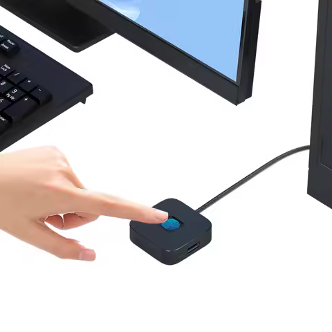Fingerprint Scanner & USB Hub For Windows Hello Fingerprint Reader Biometric Fingerprint Login Reade