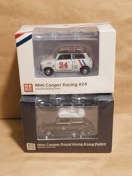 Tiny 微影 mini cooper 兩架