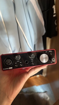 新手錄音套裝 focusrite solo 3+iCon m1咪+sony 監聽耳機