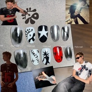 H601 Nail box MARTIN CORTIS, student nails, y2k upside down nails