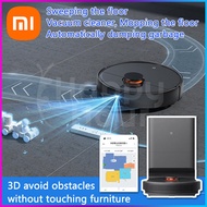 New! 2021 August ! XIAOMI MIJIA Robot Vacuum Cleaner Mop Dirt Disposal Sweeping Washing Mopping 300