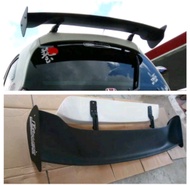 spoiler js racing honda brio old