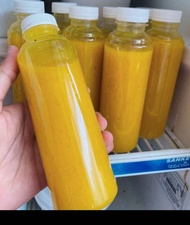 PER 150 pcs Botol Almond 250ML/ Botol Plastik Minuman Kosong/Botol Almond Murah