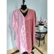 🎀Readystok.🎀 kaftan dress lengan pendek motif pua kumbu, Borneo