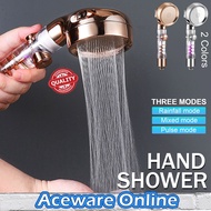 Turbocharged Shower Head Shower Head High Pressure Handheld Showerhead Water Saving Shower Head Shower Head 3 Mode