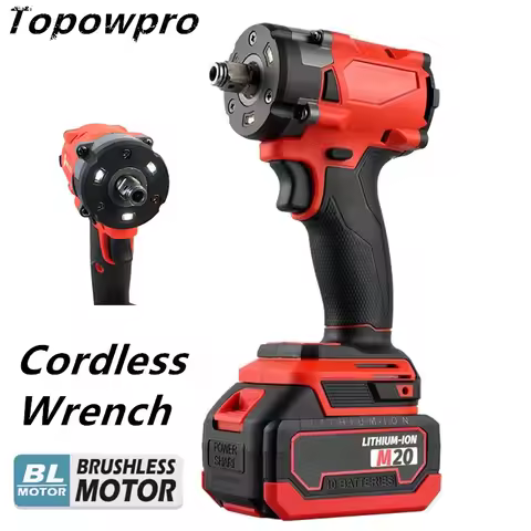 Brushless Cordless Electric Wrench Car Truck Repair Screwdriver Impact Drill Power Tools For Makita 