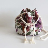 限量 Casablanca 2way 單肩海洋包冰灰x 酒紅