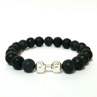 Lava Stone Dumbbell Diffusing Bracelet