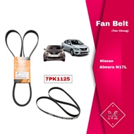 Nissan Fan Belt 7PK1125 (Tan Chong AutoPlus) Almera N17L 7PK1125AP