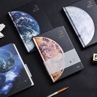 DUKEEN 2023 VR Universe Book Starry Sky Notebook VR Planner for Venus Jupiter Earth Moon Science and